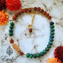 Phoenix Lapis and Nepali Gheru Necklace